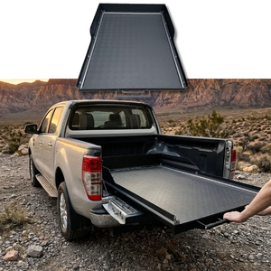 Bandeja Deslizante de Aluminio Estilo Todoterreno para Camionetas Ford F150, RAM, Hilux, Ranger, Dmax, Tacoma, Chevrolet - Bandejas Deslizantes Push-Pull para Camionetas - Product Image 1