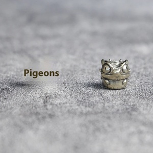 Pendentifs Fidget Spinners DIY en laiton motif lézard mignon, faits main, en métal, pour EDC, avec cordon tressé en paracorde, accessoire pour l'extérieur - Product Image 2