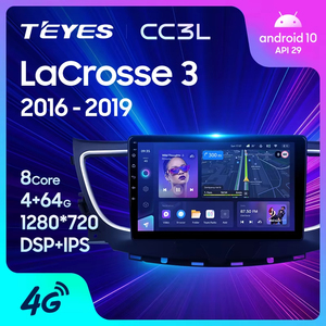 Teyes cc3l wifi cho <span class=keywords><strong>Buick</strong></span> Lacrosse 3 2016 2019 xe đài phát thanh đa phương tiện Video Player <span class=keywords><strong>Navigation</strong></span> stereo <span class=keywords><strong>GPS</strong></span> Android không có 2DIN 2 DIN - Product Image 2