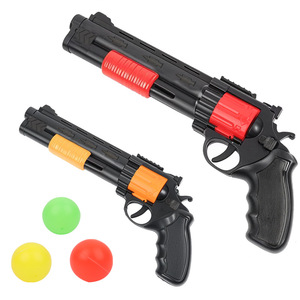Pistolet à balles souples en plastique, jouet à fonctionnement manuel pour enfants de 5 à 7 ans, ensemble de jeu unisexe - Product Image 2