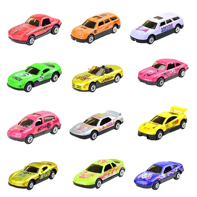 A buon mercato in metallo Mini piccolo Rc Baby Die Cast auto set giocattolo per i bambini