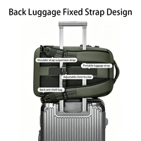 Sac à dos antivol approuvé pour les voyages d'affaires avec pompe à air intégrée, compartiment pour ordinateur portable 17 pouces, sac de voyage TSA avec compression sous vide