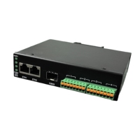 Xallcom XS1412-Modbus-F, Gateway Industrial para Riel DIN de 3 Canales, Modbus RTU a Modbus TCP, con 10/100Mbps Full-Duplex/Half-Duplex SNMP