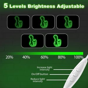 Thumbs Up Letreros Neon LED indoor hanging ambient light fantastic wall decoration light entrance indicator light luminous <b>sign</b> - Product Image 3