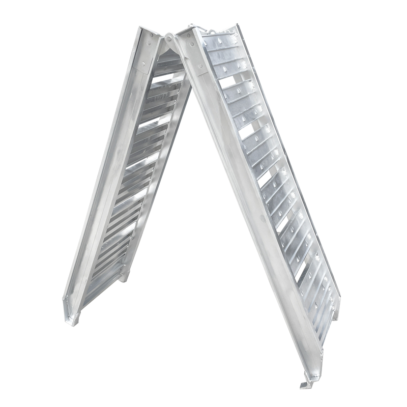 Foldable Trailer Aluminum Ramps Non slip