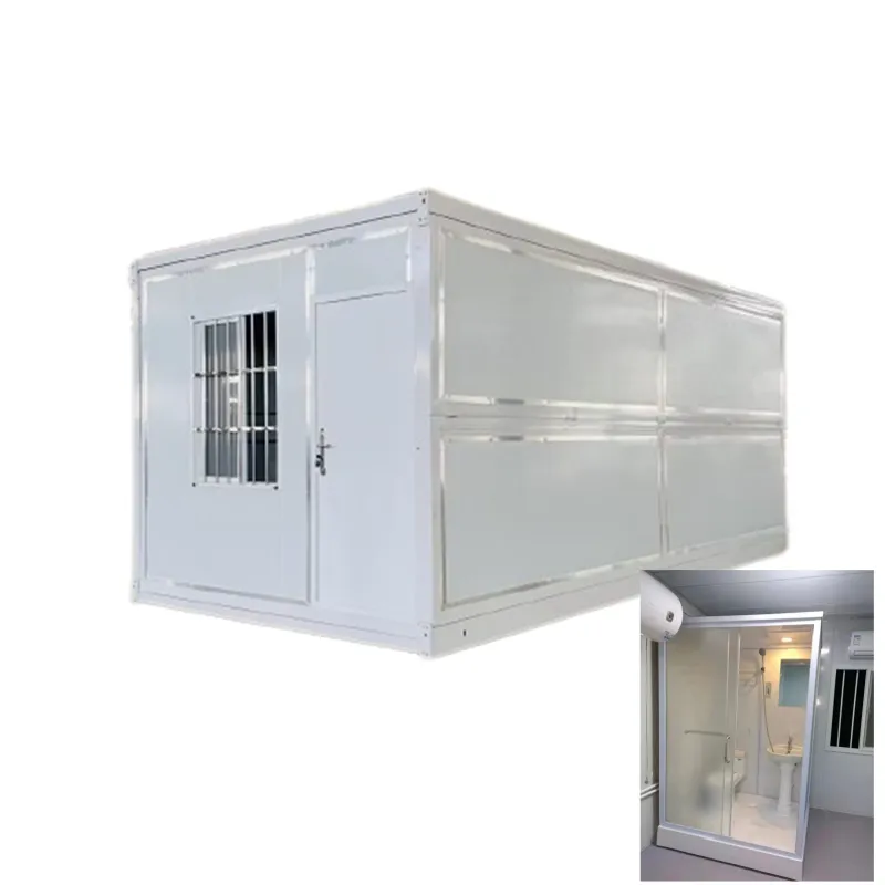 Good Shockproof Performance Mobile Homes Folding Container Building Materials For House Construction With Bathroom Toilets