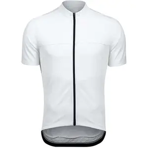 قميص رجالي مخصص لركوب الدراجات من الجيرسيه بأكمام قصيرة/طويلة مع 3 + 1 جيوب ، قميص دراجة سريع الجفاف ويسمح بالتهوية