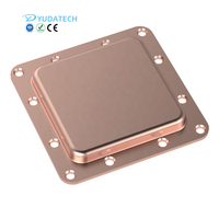 Service d'usinage CNC personnalisé, plaque de cuivre, ailette, dissipateur thermique, serveur, CPU, refroidisseur, dissipateur thermique