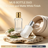 Flacon de parfum irrégulier de 50 ml, flacon de parfum personnalisé, flacon de luxe unique avec boîte cadeau