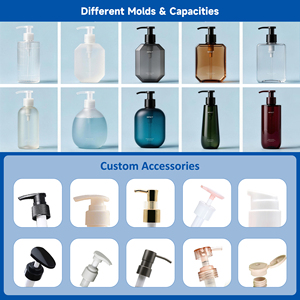 Flacon de lotion de luxe en PETG à facettes 150ml 200ml 300ml 24/410 32/410 Design octogonal Couleur personnalisée Emballage pour soins à base de plantes - Product Image 4