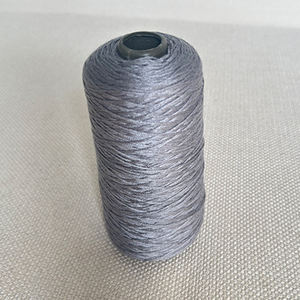 Giyim için Wejoy toplu gri beyaz polyester pamuk ipliği dikiş ipliği - Product Image 2