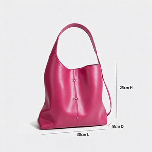 Versatile Large Capacity Soft PU <b>Leather</b> Shoulder <b>Bag</b> Tote <b>Bags</b> Zipper Open Closure for Daily Use Unique Vintage <b>Ladies</b> Handbags - Product Image 6