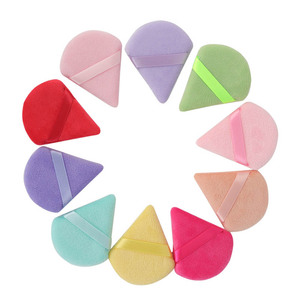 Esponja de Maquillaje en Forma de Gota de Agua de Algodón <span class=keywords><strong>Beauty</strong></span> Planet, Borla para Polvo Suave y Lavable con Diseño de Gota - Product Image 1