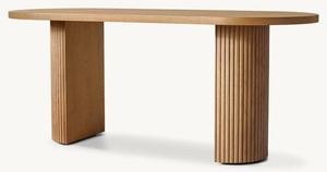 Muebles de interior modernos Mesa de comedor Muebles Artesanía Mesa de comedor de madera de lujo