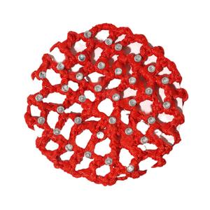 Nueva Red de diamante <span class=keywords><strong>para</strong></span> el pelo, rendimiento de baile, horquilla de flores, gancho hecho a mano, cabeza de tejido, disco de flores, bolsa de malla <span class=keywords><strong>para</strong></span> el cabello, accesorios <span class=keywords><strong>para</strong></span> el cabello - Product Image 3