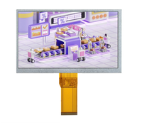 7,0 Zoll 1024x600 TFT LCD RGB-Schnittstelle |   200 Cd/m² Kostengünstiges Display für Industrielle HMI-Panels