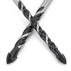 Broca de Centro FEIDA de Acero con Alto Contenido de Carbono y Vástago Triangular para Vidrio/Ladrillo/Plástico/Cemento, Perforación Multiusos para Mampostería - Product Image 2