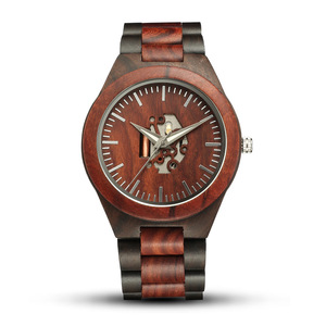 Orologio in Legno Naturale <span class=keywords><strong>per</strong></span> Uomo e Donna con Cronometro, Fatto a Mano, Movimento <span class=keywords><strong>al</strong></span> <span class=keywords><strong>Quarzo</strong></span> Giapponese, Orologio <span class=keywords><strong>da</strong></span> <span class=keywords><strong>Polso</strong></span> in Legno Personalizzabile con Supporto <span class=keywords><strong>per</strong></span> Logo Personalizzato - Product Image 6