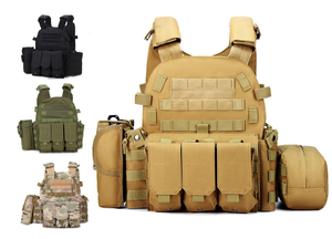Jsh nhanh chóng phát hành tactico tấm tàu sân bay có thể điều chỉnh 900D Oxford chiến thuật vest với Molle hệ thống - Product Image 5