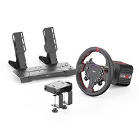 Volant de course PXN VD4+WAS+PDHM avec pédales doubles et poignée Z8 pour PC/XB, série OxOne P S4 P S5, mécanisme à entraînement direct