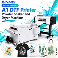 Imprimante DTF XM A1 avec secoueur de poudre et sécheur, imprimante de transfert DTF pour usine textile, OEM ODM pris en charge, certification CE