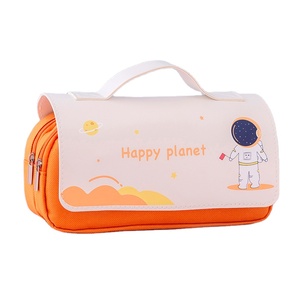 Estuches para Lápices de Gran Capacidad, Diseño de Dibujos Animados, Impermeables, con Doble Cierre, MOQ Bajo, para Estudiantes Escolares - Product Image 4