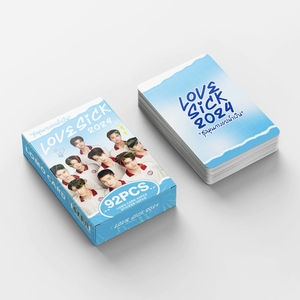 KPOP-Carte de photo laser holographique <span class=keywords><strong>BL</strong></span> Love Sick, 92 pièces par boîte, carte photo - Product Image 4