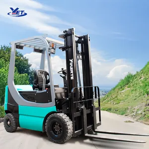 Baru 1 ton stacker baterai forklift 2 ton 3.5 ton heli kecil mini listrik forklift 1500kg