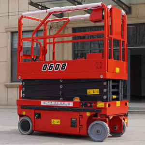 4m-18 מ 'הידראולי סוללה נגרר חשמלי מכונת להרים פלטפורמת עבודה אווירית עם iso - Product Image 6