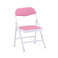 Chaise de salon moderne et mignonne, pliable, facile à transporter, avec cadre en métal et motifs créatifs, vente chaude