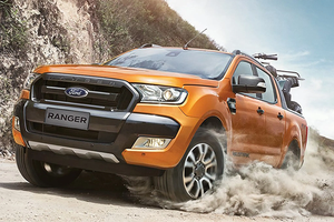 รถกระบะฟอร์ด เรนเจอร์ ปี <span class=keywords><strong>2018</strong></span> รุ่น <span class=keywords><strong>3.2</strong></span> TDCi Wildtrak เครื่องยนต์เบนซิน เกียร์อัตโนมัติ พวงมาลัยซ้าย ขับเคลื่อน 4 ล้อ สำหรับงานหนัก ปรับสภาพใหม่แล้ว - Product Image 2