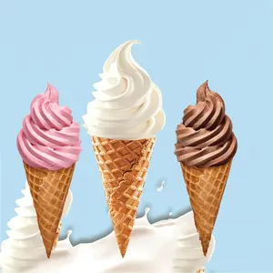 Macchina a glace ice cream 3 flavor soft serve macchina per gelato commerciale
