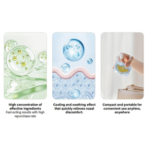 LANGEASE <span class=keywords><strong>Patch</strong></span> nasal au gel rafraîchissant, soin nasal naturel à base de plantes <span class=keywords><strong>pour</strong></span> soulager l'inconfort nasal - Product Image 4