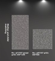 Carrelage en porcelaine effet marbre glacé diamant super plat 800x800, style minimaliste moderne pour usage domestique et commercial