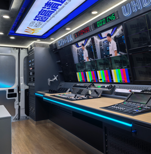 Customized TV <strong>Live</strong> Broadcast <strong>Van</strong> Professional Audio-visual Integrated OB <strong>Van</strong> for TV Station - Product Image 5