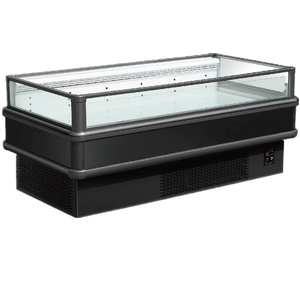 Siêu Thị Tủ Lạnh Thiết Bị <span class=keywords><strong>Butchery</strong></span> Thịt Hiển Thị Thực Phẩm Đông Lạnh Ngực Tủ Đông Cửa Kính Tủ Lạnh <span class=keywords><strong>Showcase</strong></span> Cho Bán - Product Image 2