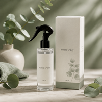 Vente en gros de spray d'ambiance écologique pour la maison, parfum musc de coton, capacité personnalisable, utilisation domestique, sans danger pour les animaux, étiquette personnalisée