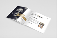 Livret personnalisé/brochure en couleur/catalogue/impression de magazines en Chine, usine d'impression de livres/magazines/brochures