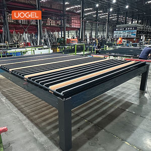 Pergola en aluminium imperméable à LED UOGEL C7 6x4m, solution d'abri extérieur directe du fabricant - Product Image 2