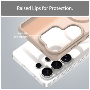 Funda Magnética Esmerilada OMEVE para Samsung <span class=keywords><strong>Galaxy</strong></span> S26 Ultra, S26 Edge, S25 Ultra, S25 Plus, S24 FE, con Sensación de Piel, Resistente a Impactos - Product Image 5