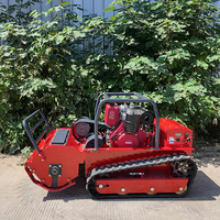 Tondeuse innovante à essence 4 temps pour l'auto-aménagement des jardins côtiers australiens avec capteur de terrain haute résolution