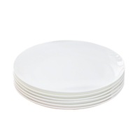 Service de table moderne en céramique blanche, vaisselle en céramique gaufrée sans BPA pour hôtels et restaurants, kit de tasses en gros