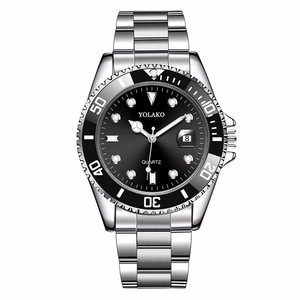 Muestra gratis Hombres Relojes <span class=keywords><strong>de</strong></span> negocios <span class=keywords><strong>de</strong></span> acero inoxidable con <span class=keywords><strong>calendario</strong></span> Reloj deportivo <span class=keywords><strong>de</strong></span> lujo para hombre Reloj <span class=keywords><strong>de</strong></span> cuarzo - Product Image 3