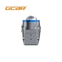 GCAR Phare antibrouillard tout-terrain bi-LED haute puissance 2 pouces 6000K IP67 étanche compact universel pour conduite assistée et rétrofit automobile
