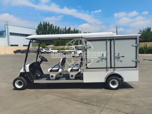 Carrito de Golf Eléctrico Afable de 4 Plazas, Nuevo, Motor de 5kw, Carro de Club, Acero, Turístico, Certificado CE, Batería de Plomo-Ácido de 48v, 60km/h - Product Image 3