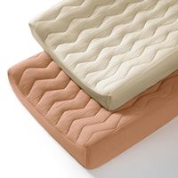 Drap-housse pour berceau de bébé, housse de matelas froissée pour table à langer, protège-matelas, housse de table de massage
