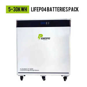 Sistema de Almacenamiento de Energía para el Hogar de Fábrica, 30 kWh con Baterías de Iones de Litio Lifepo4 de 48 V y 600 Ah, Capacidad de Almacenamiento de 30 kW para Uso Doméstico - Product Image 4