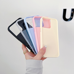 Coque de téléphone en TPU souple avec cadre photo cannelé WF, protection <span class=keywords><strong>grand</strong></span> trou, vente en gros d'usine, <span class=keywords><strong>pas</strong></span> <span class=keywords><strong>cher</strong></span>, pour iPhone 6 7 8 Plus - Product Image 4