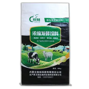 BOPP tas tenun PP laminasi untuk makanan hewan 50kg dari Vietnam dan Kamboja dengan anti kelembaban dan perlindungan UV