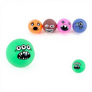 Cinco Pelotas Monstruosas de 7 cm, Juguetes Interactivos y con Movimiento para Mascotas YM1633 - Product Image 1